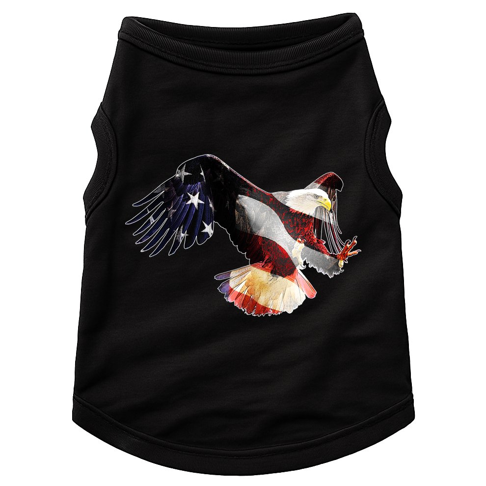 Patriotic American Bold Eagle Doggie Tank