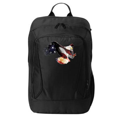 Patriotic American Bold Eagle City Backpack