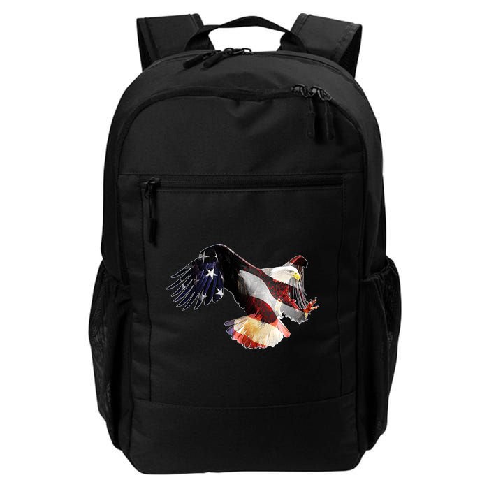 Patriotic American Bold Eagle Backpack