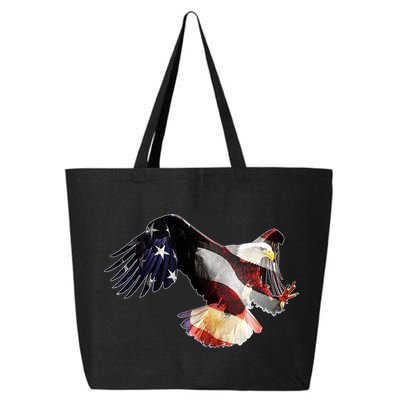Patriotic American Bold Eagle 25L Jumbo Tote