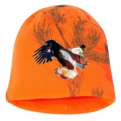 Patriotic American Bold Eagle Kati - Camo Knit Beanie