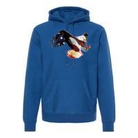 Patriotic American Bold Eagle Premium Hoodie