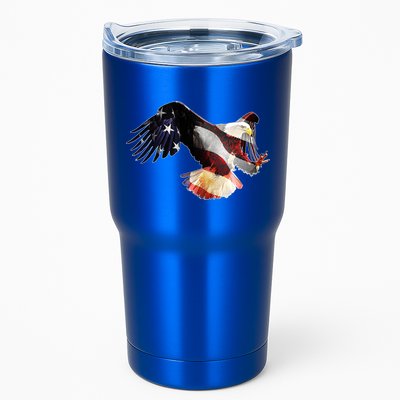 Patriotic American Bold Eagle Tumbler