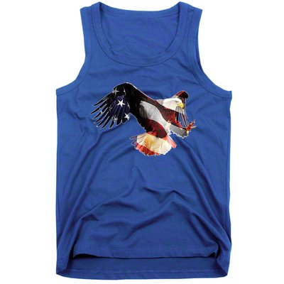 Patriotic American Bold Eagle Tank Top