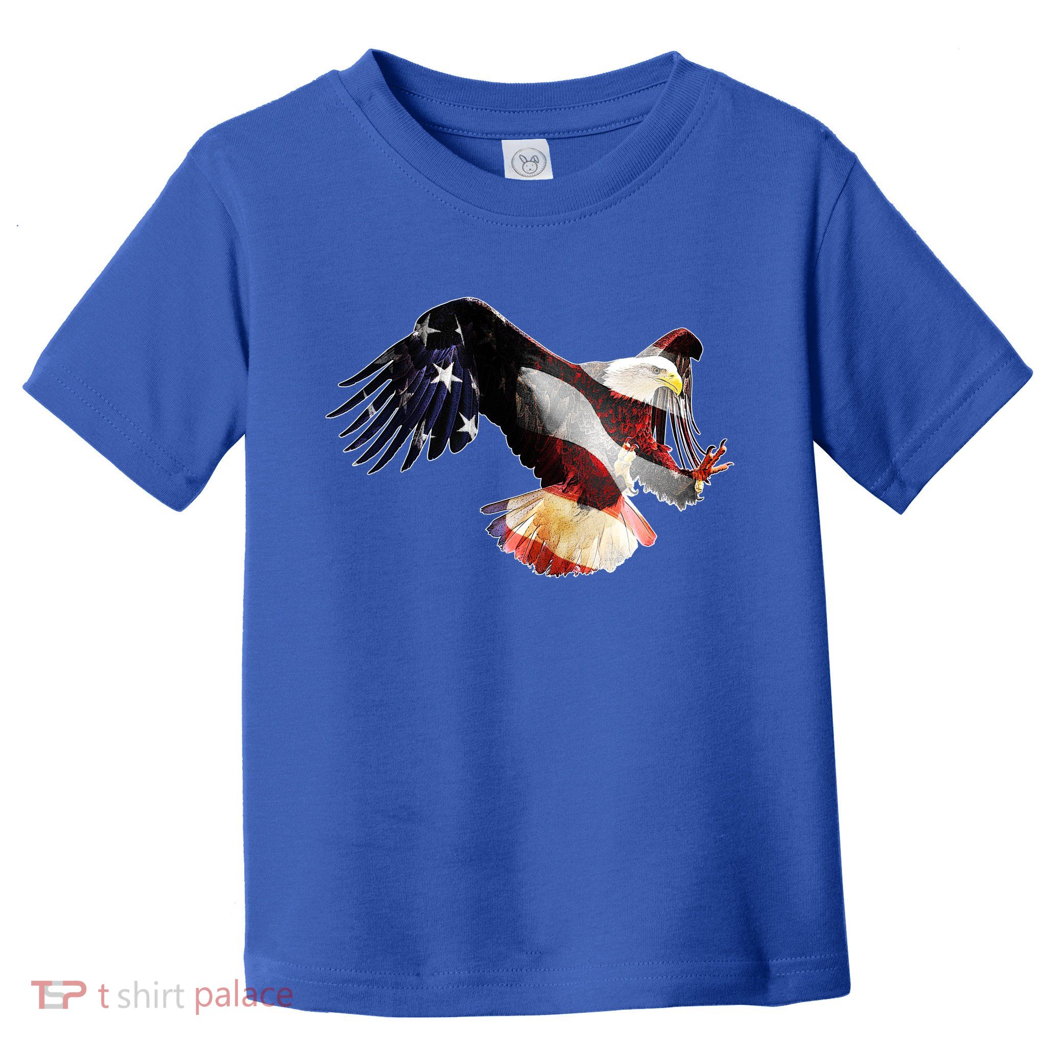 Patriotic American Bold Eagle Toddler T-Shirt