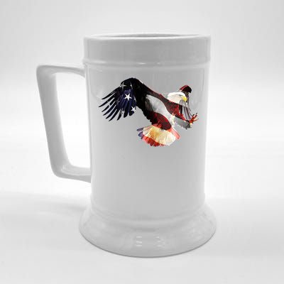 Patriotic American Bold Eagle Beer Stein