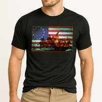 Patriotic Betsy Ross The Crossing Of Delaware Performance Shirt
