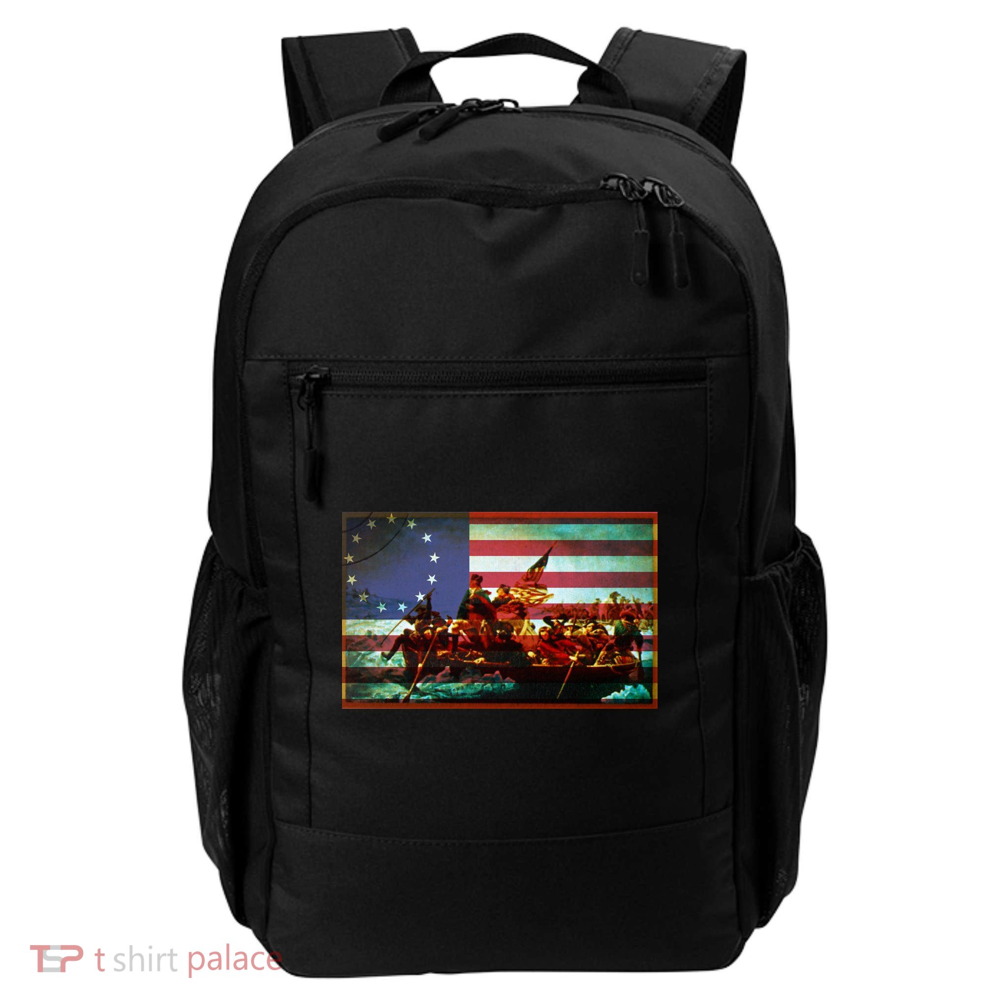 Patriotic Betsy Ross The Crossing Of Delaware Backpack