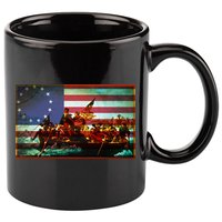 Patriotic Betsy Ross The Crossing Of Delaware 11oz C Handle Ceramic Mug