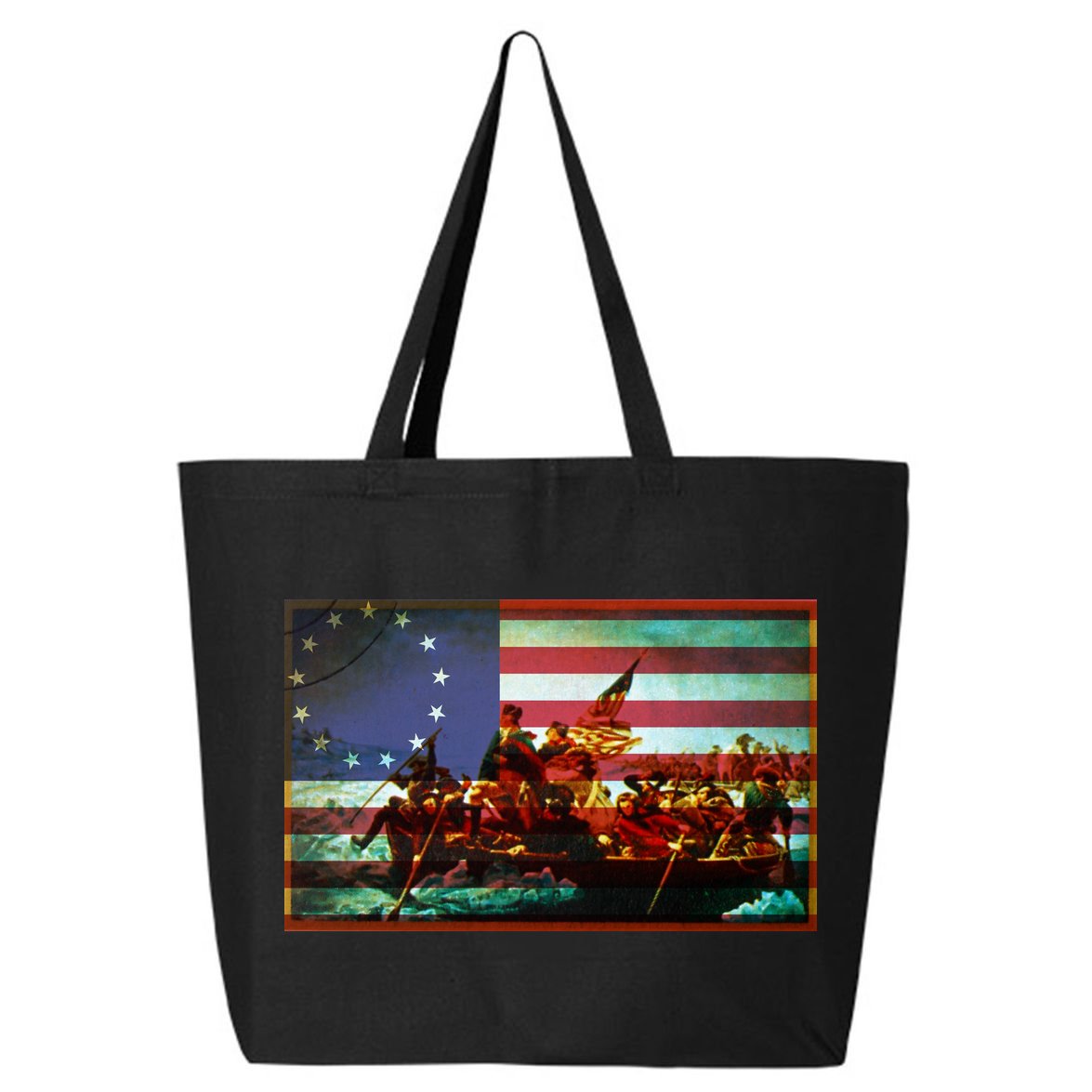 Patriotic Betsy Ross The Crossing Of Delaware 25L Jumbo Tote