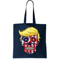 Patriotic Donald Trump Sugar Skull Tote Bag