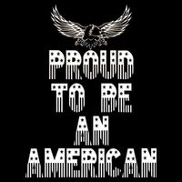 Patriotic Eagle Proud To Be An American Youth Performance Sprint T-Shirt