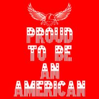 Patriotic Eagle Proud To Be An American Doggie Tank
