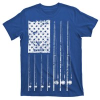 Patriotic Fishing American Flag T-Shirt