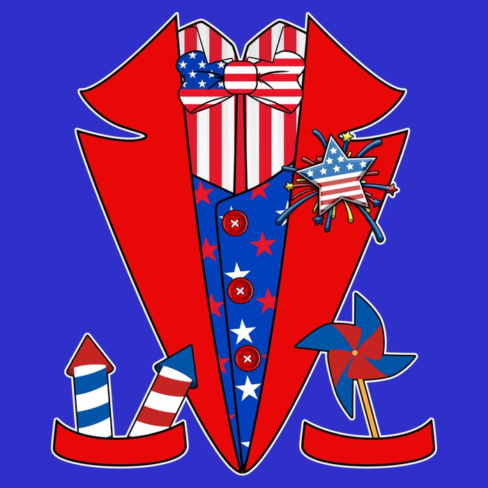 Patriotic Independence Day Tuxedo Mesh Reversible Basketball Jersey Tank