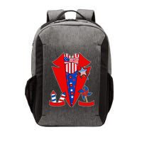 Patriotic Independence Day Tuxedo Vector Backpack