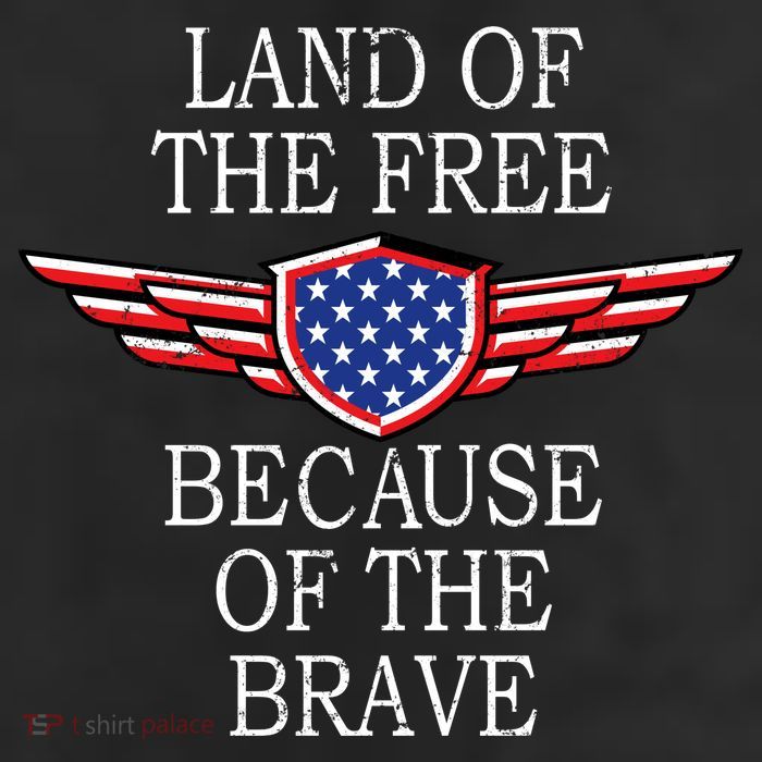 Patriotic Land Of The Free Because Of The Brave 11oz C Handle Ceramic Mug