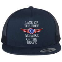 Patriotic Land Of The Free Because Of The Brave Flatbill Hat