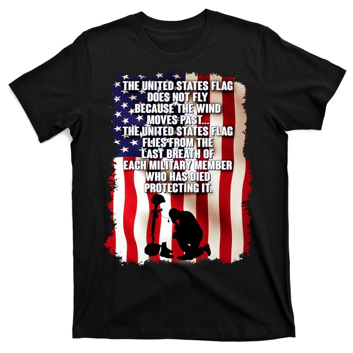 Patriotic Memorial Day United States Flag T-Shirt