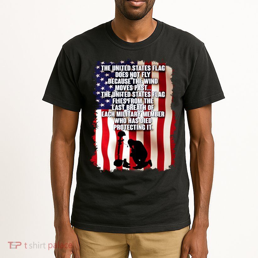 Patriotic Memorial Day United States Flag Tall T-Shirt