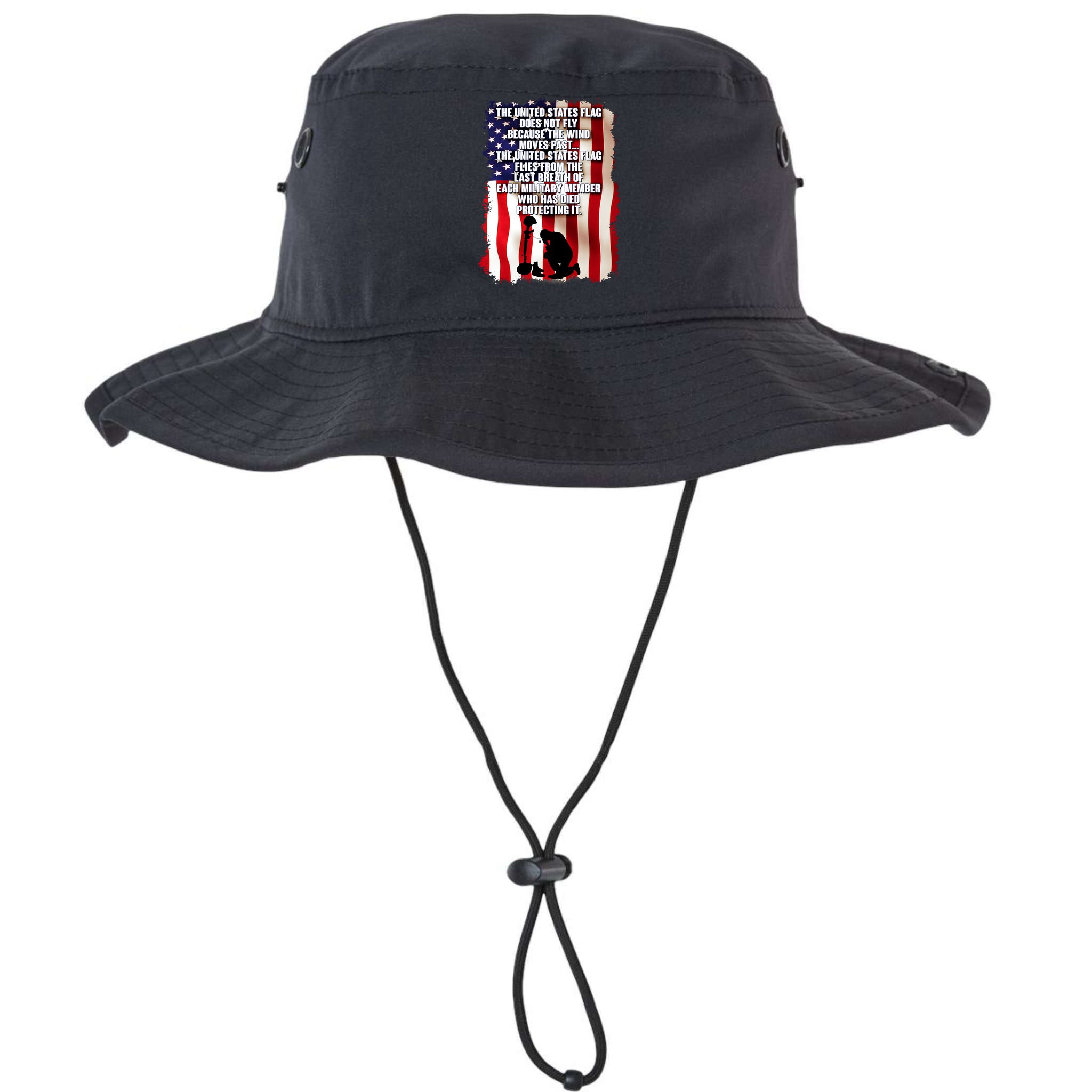 Patriotic Memorial Day United States Flag Bucket Hat