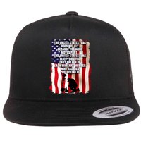 Patriotic Memorial Day United States Flag Flatbill Hat
