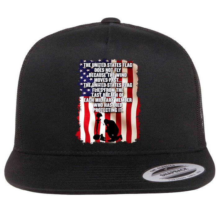 Patriotic Memorial Day United States Flag Flatbill Hat