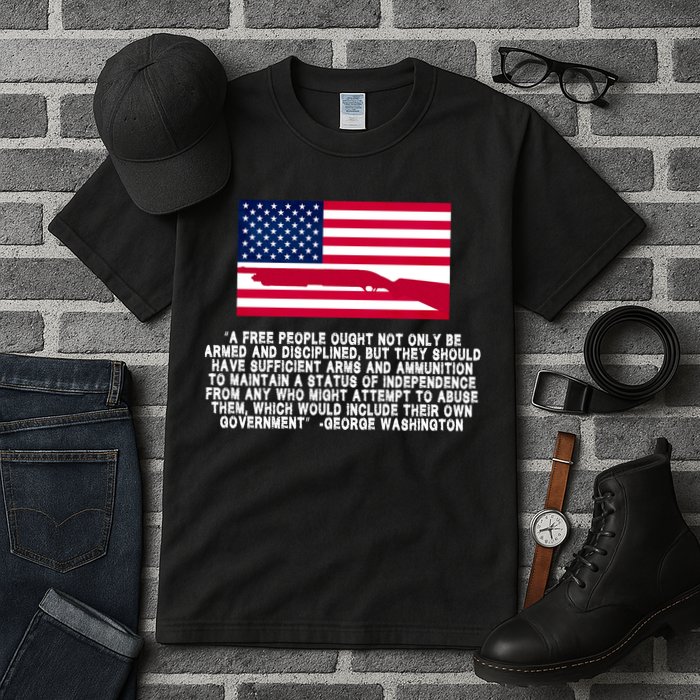 Patriotic Quote George Washington Tall T-Shirt
