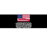 Patriotic Quote George Washington Bumper Sticker