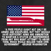 Patriotic Quote George Washington Adult Drive Performance Visor