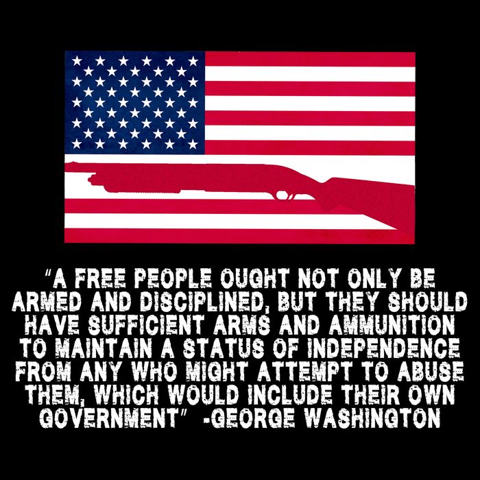 Patriotic Quote George Washington Tie-Dye T-Shirt