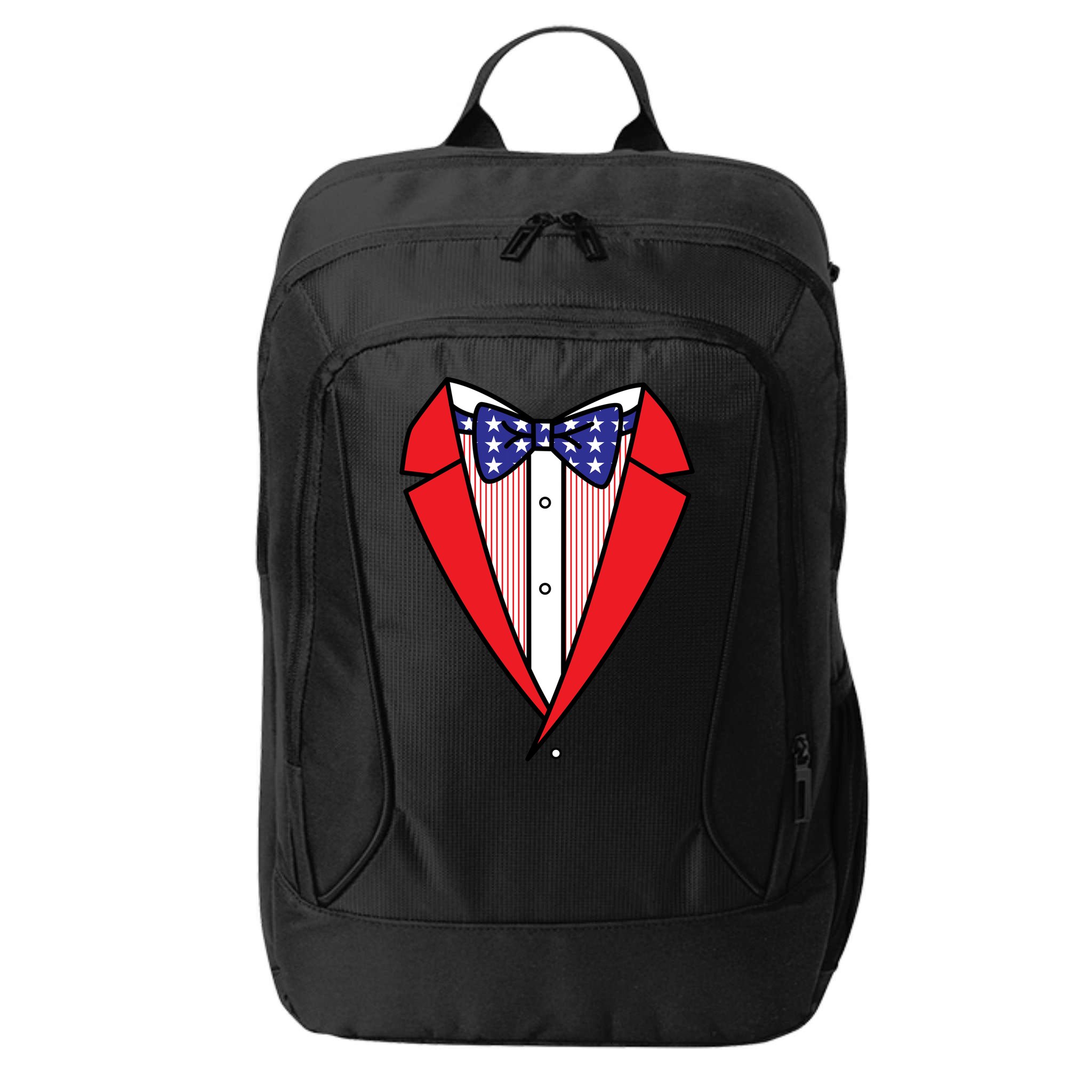 Patriotic Tuxedo City Backpack