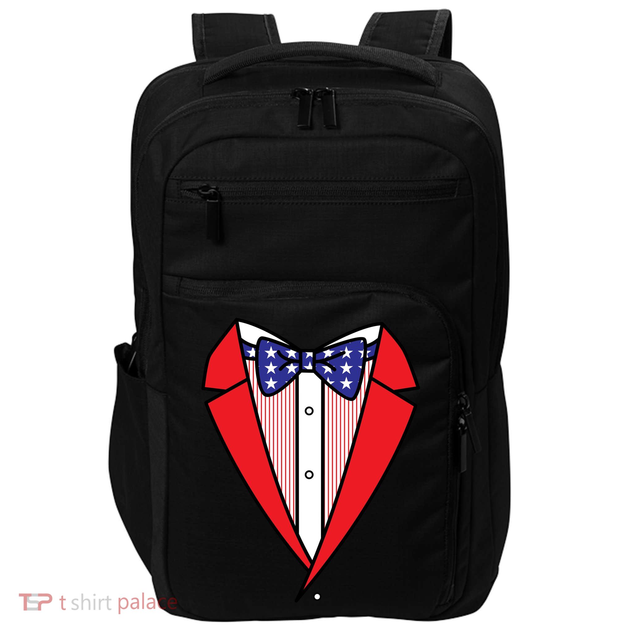 Patriotic Tuxedo Impact Tech Backpack