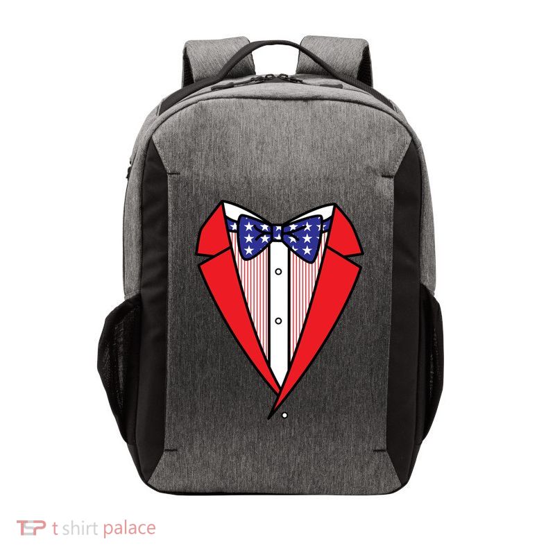 Patriotic Tuxedo Vector Backpack