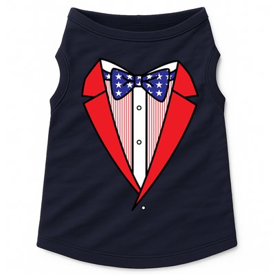 Patriotic Tuxedo Doggie Tank