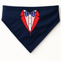 Patriotic Tuxedo USA-Made Doggie Bandana