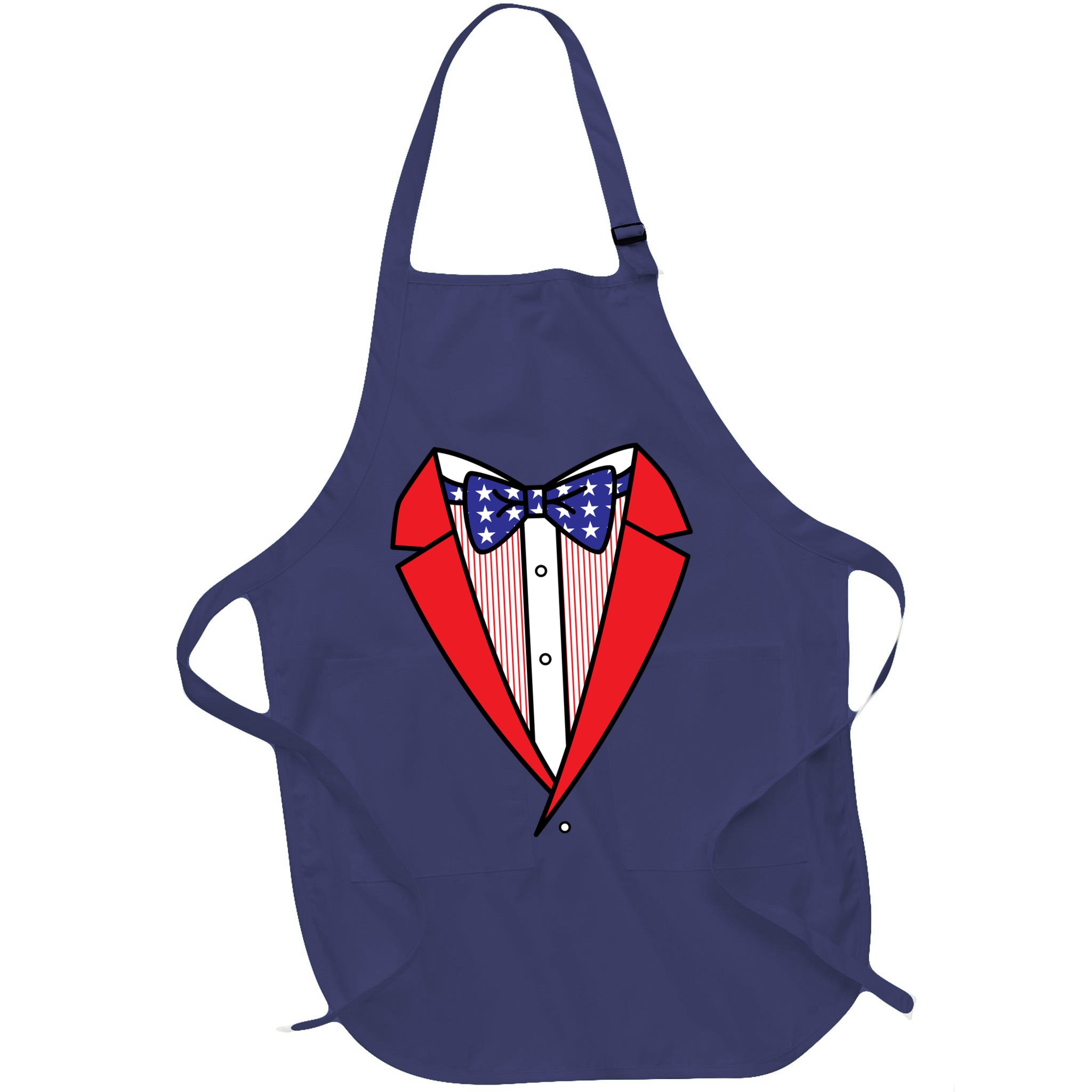 Patriotic Tuxedo Apron