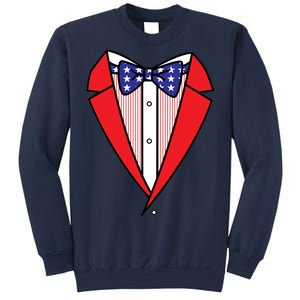 Patriotic Tuxedo Sweatshirt