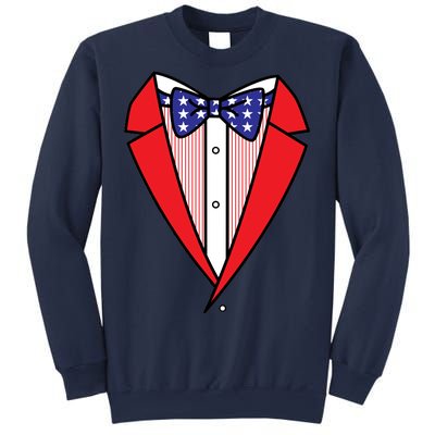 Patriotic Tuxedo Sweatshirt