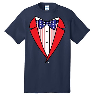 Patriotic Tuxedo Tall T-Shirt