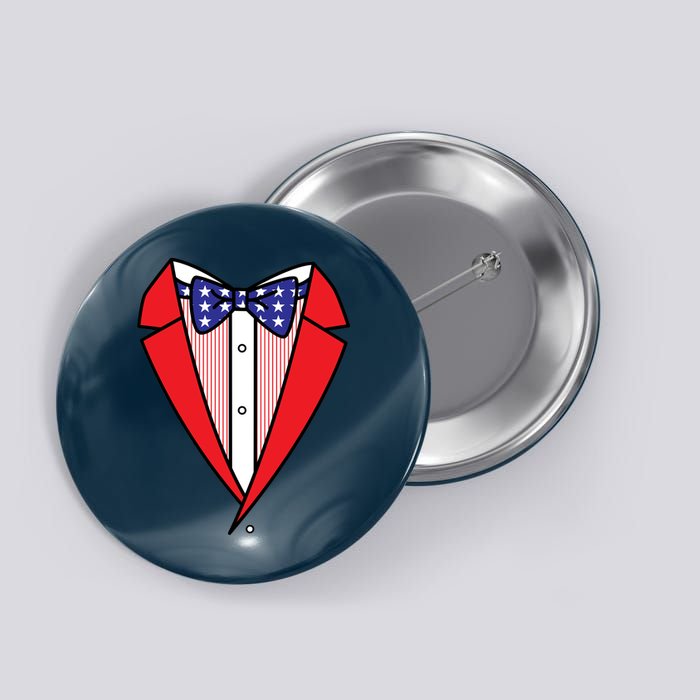 Patriotic Tuxedo Button