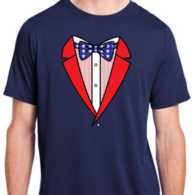 Patriotic Tuxedo Adult ChromaSoft Performance T-Shirt