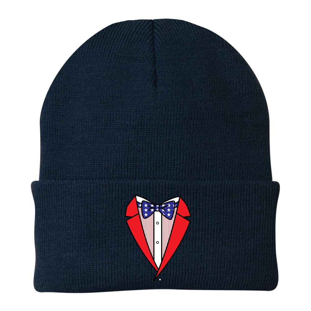 Patriotic Tuxedo Beanie