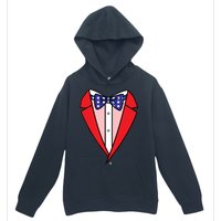 Patriotic Tuxedo Urban Pullover Hoodie