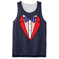 Patriotic Tuxedo Mesh Reversible Basketball Jersey Tank