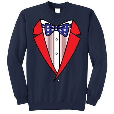 Patriotic Tuxedo Tall Sweatshirt