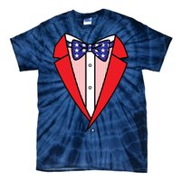 Patriotic Tuxedo Tie-Dye T-Shirt