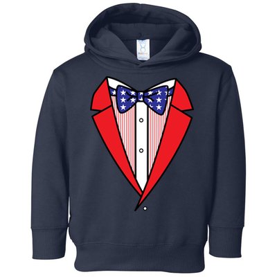Patriotic Tuxedo Toddler Hoodie