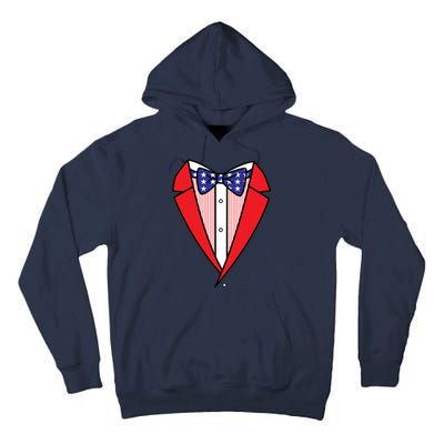 Patriotic Tuxedo Tall Hoodie