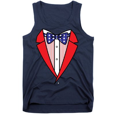 Patriotic Tuxedo Tank Top